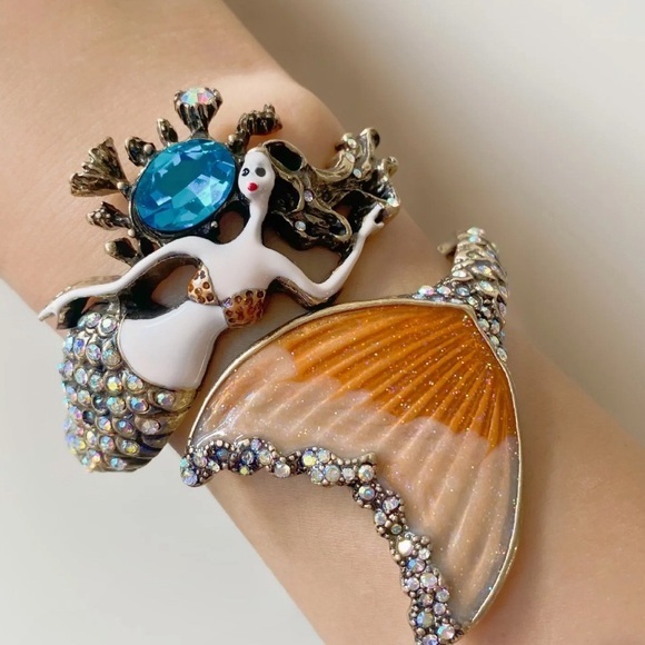 Betsey Johnson Jewelry - Betsey Johnson Mermaid Bangle Bracelet